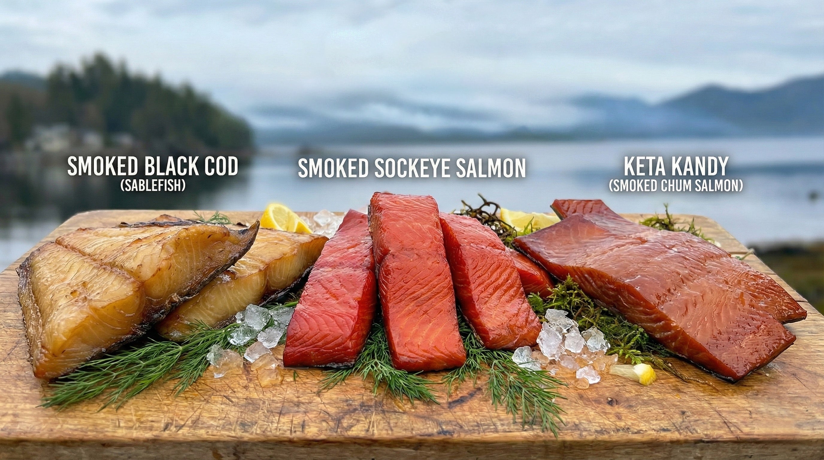 Smoked Seafood Sampler - Alaska Box